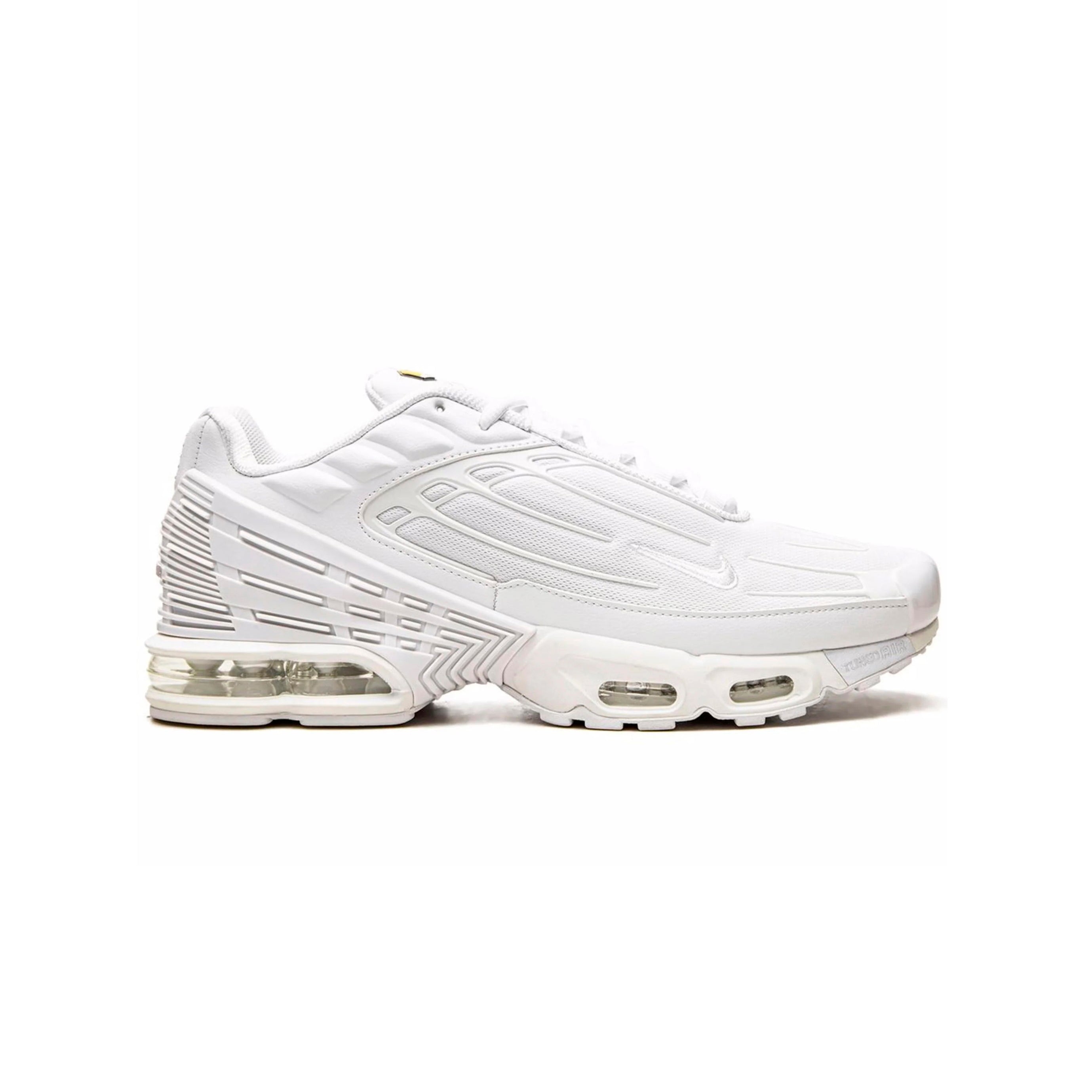 Nike Air Max Plus 3 Total White Bianco Uomo Sneakers Eleganti