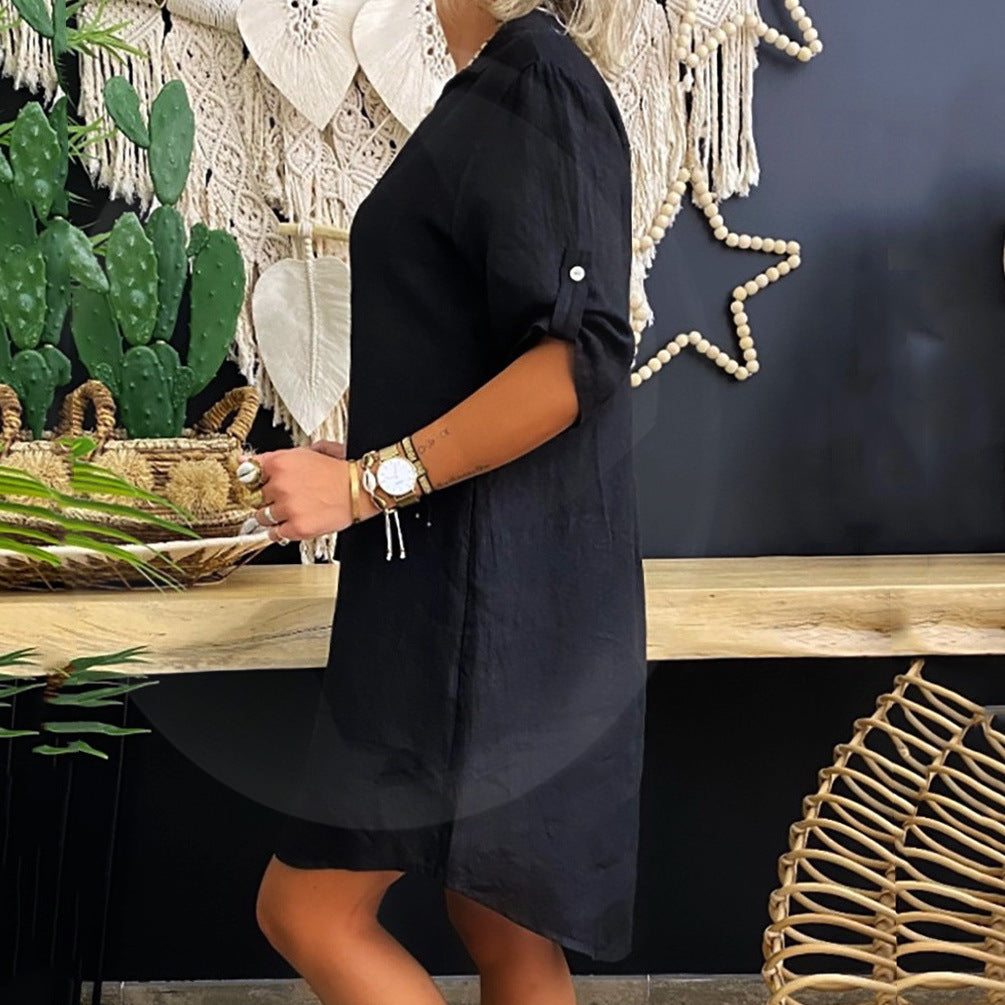 Abito Camicia Elegante per Donna