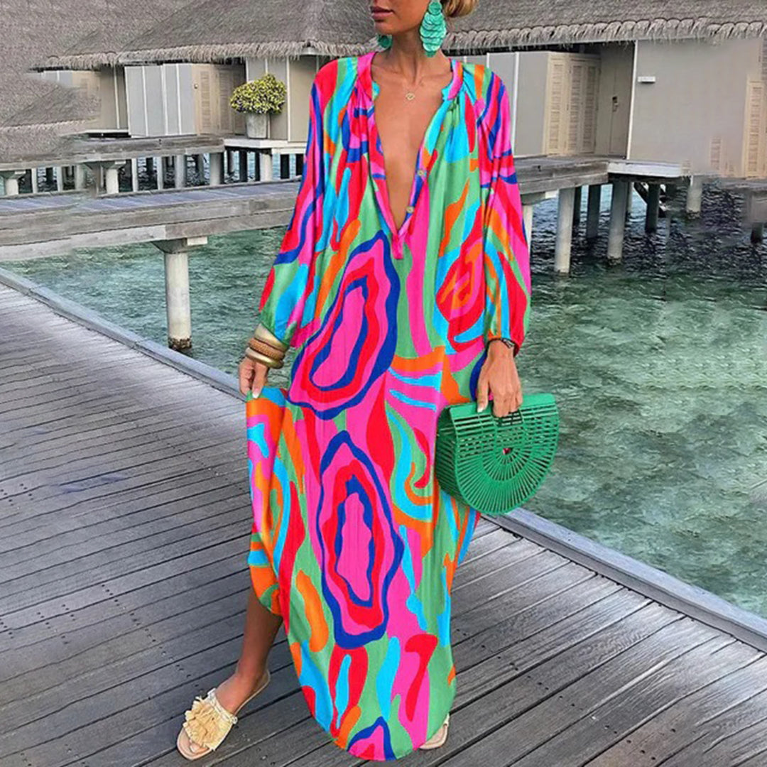 Abito Boho Elegante per un Look Raffinato per Donna | Liana