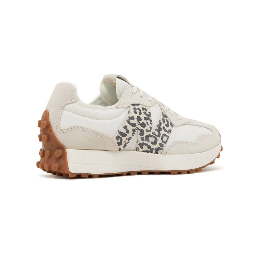 New Balance 327 Scarpe Donna Leopardate Beige Casual Eleganti