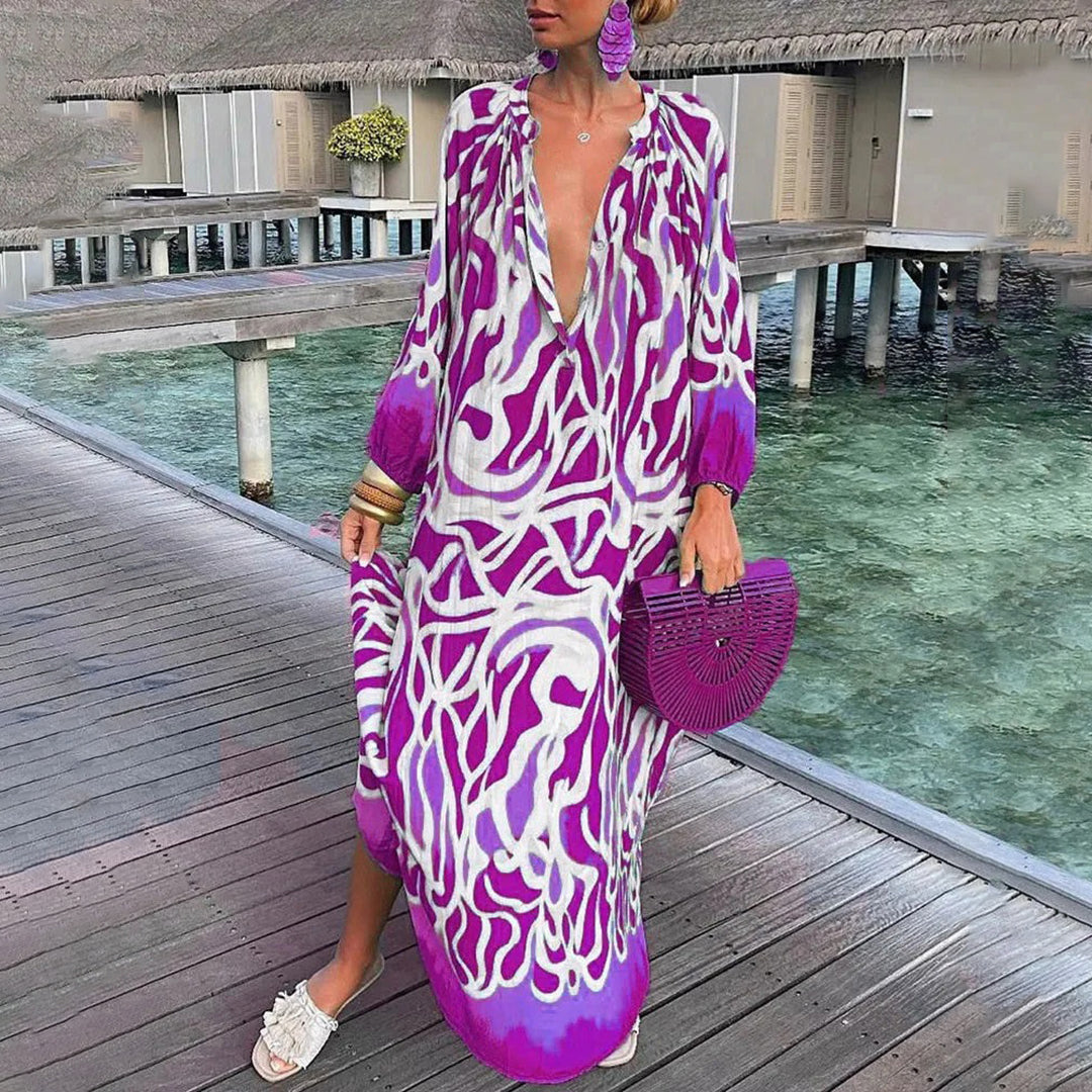 Abito Boho Elegante per un Look Raffinato per Donna | Liana