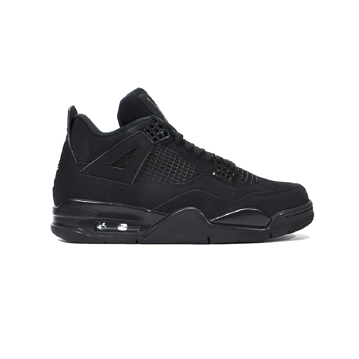 Nike Air Jordan 4 Retro Black Cat Total Black Uomo