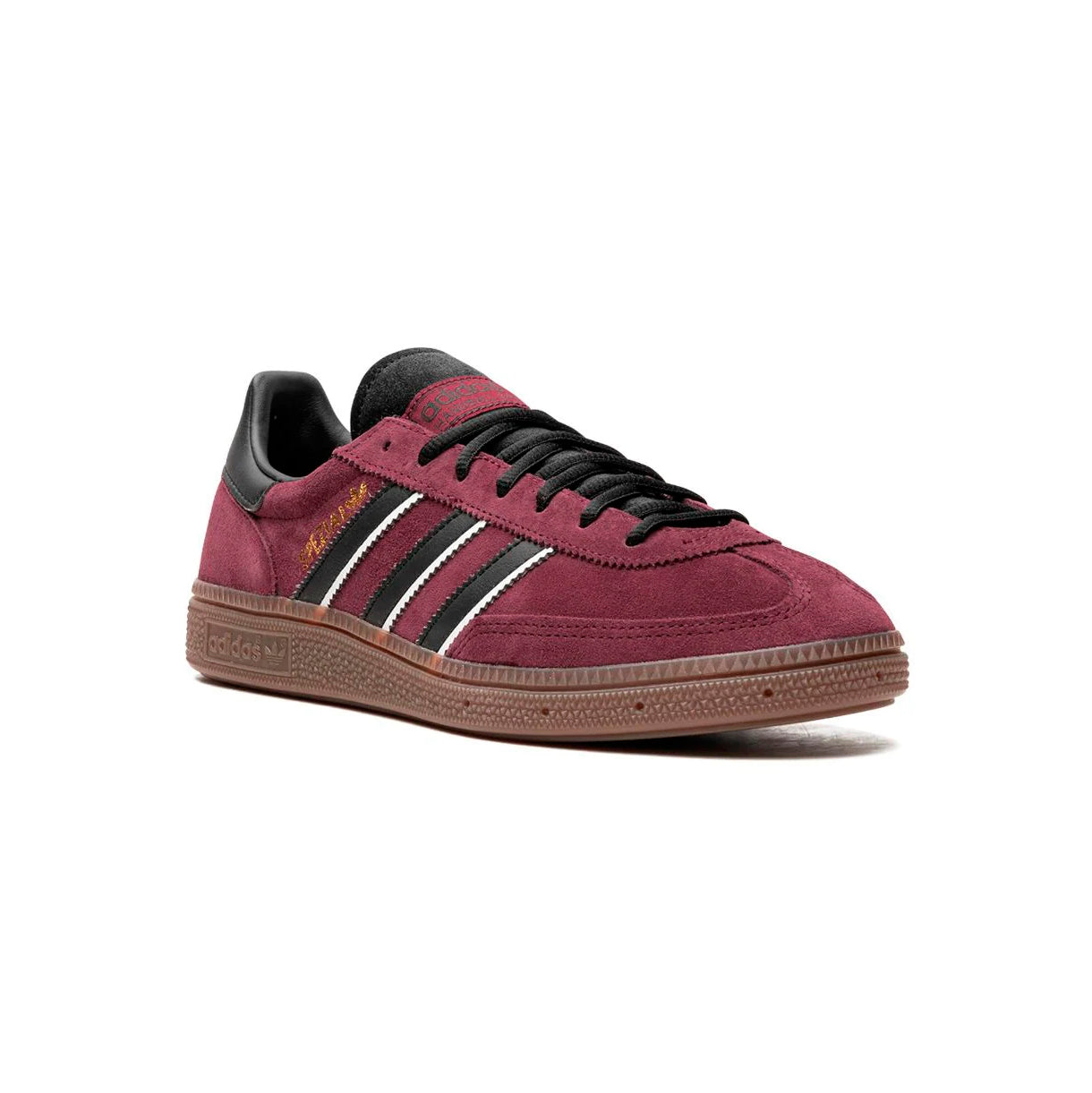 Adidas Handball Spezial Scarpe Bordeaux e Nero con Suola Gum Uomo Retro