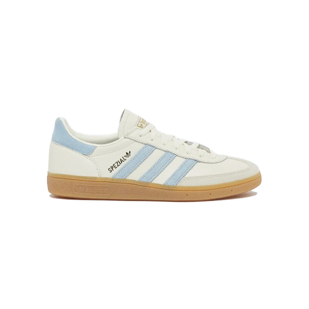 Adidas Handball Spezial Scarpe Bianche e Azzurro Cielo Uomo Retro
