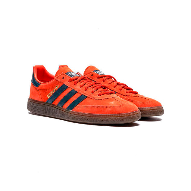 Adidas Handball Spezial Scarpe Arancioni e Blu Navy Uomo Retro