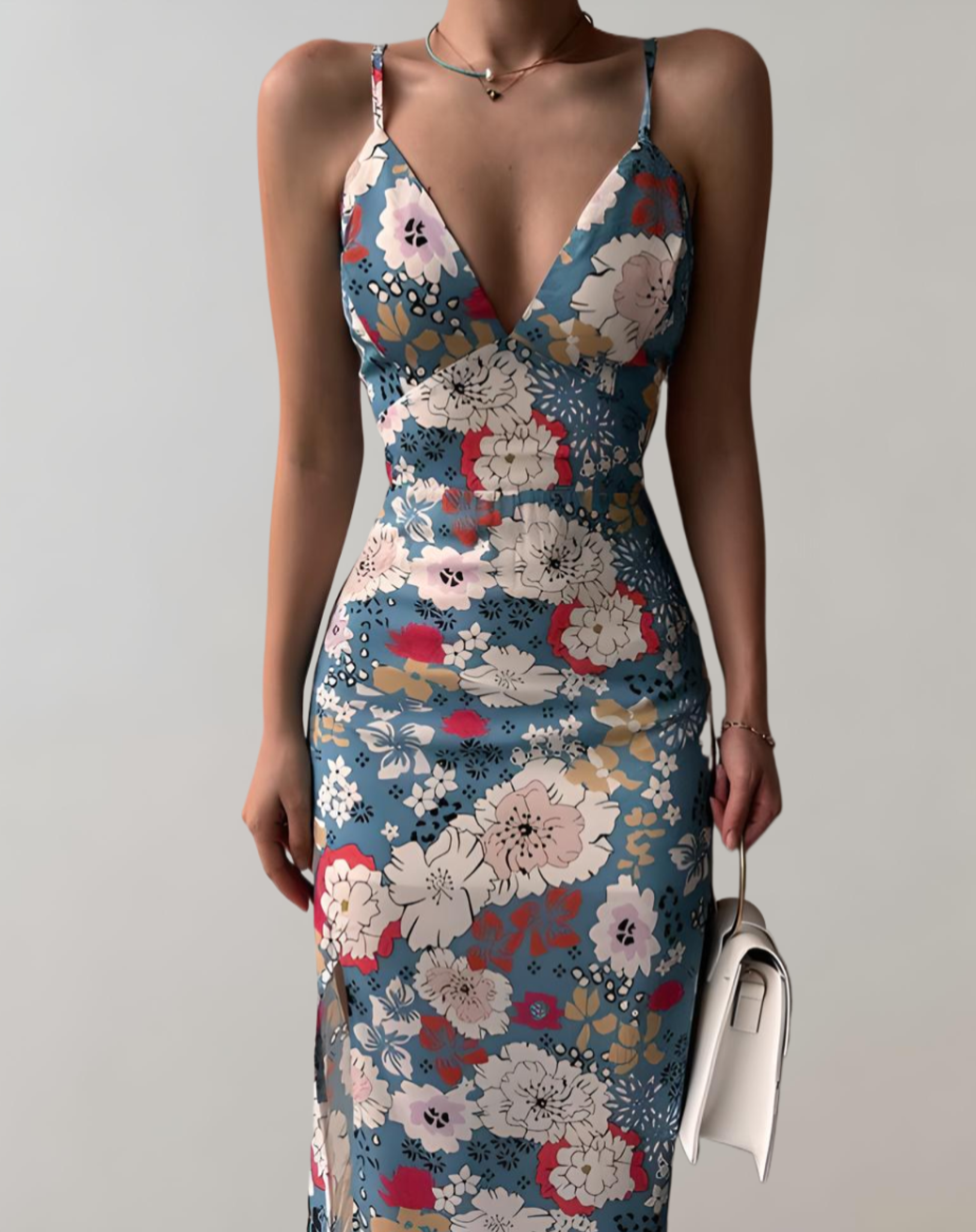 Abito Midi Floreale Elegante E Chic | Livia