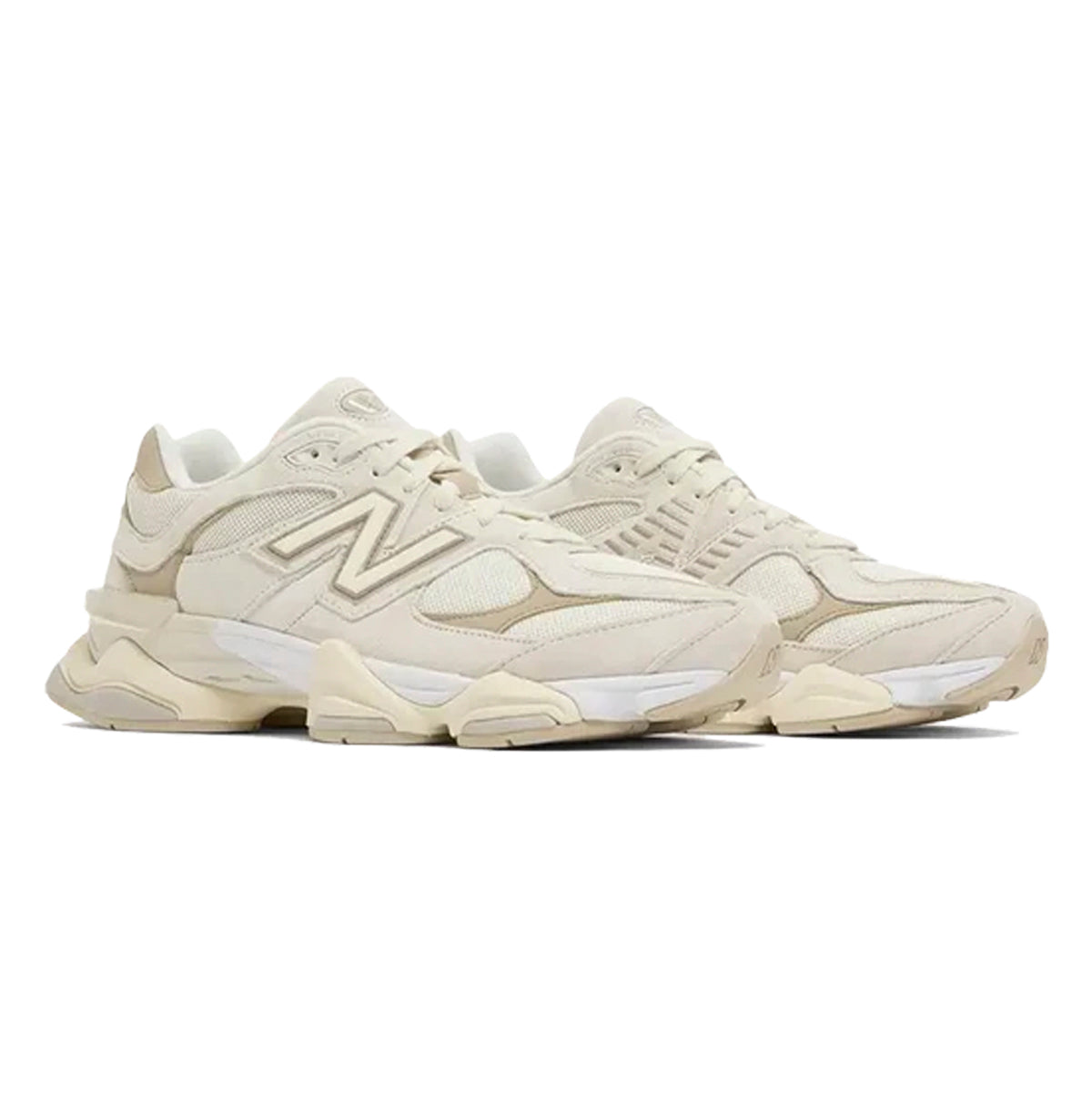 New Balance 9060 Scarpe Uomo Beige Sabbia in Pelle Scamosciata Retro