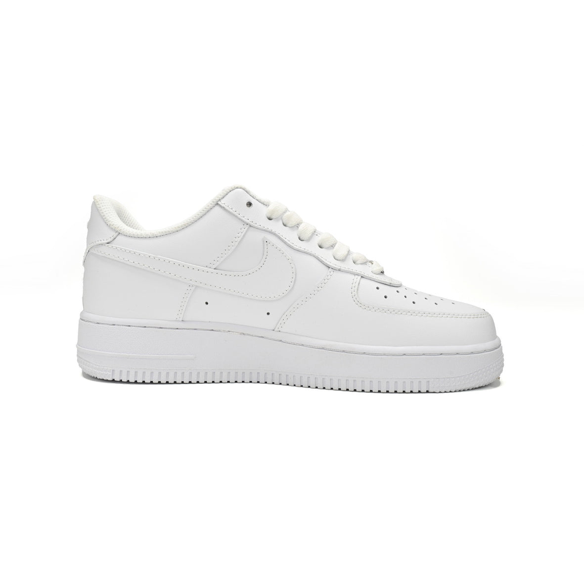 Nike Air Force 1 '07 Low Total White Pelle Iconica