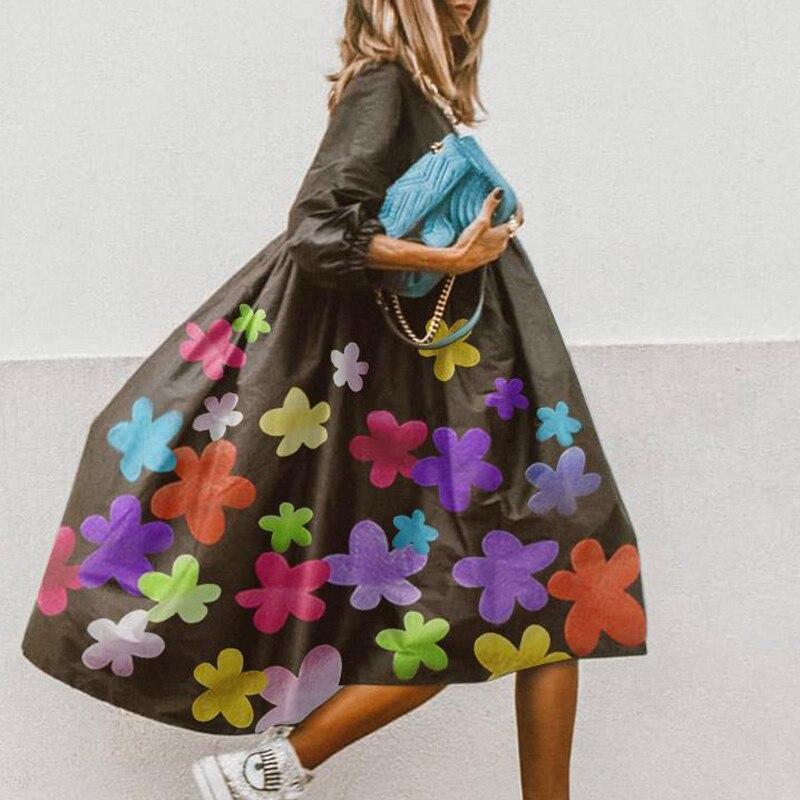 Abito Midi Multicolore per Donna