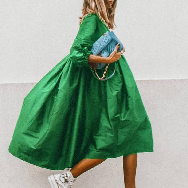 Abito Midi Multicolore per Donna
